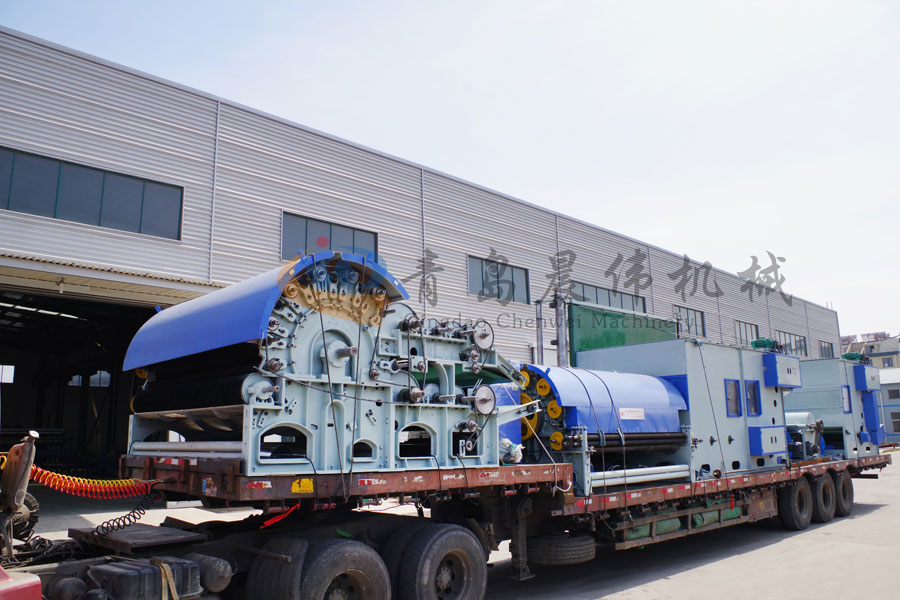 無紡布設備發往烏蘭巴托 無紡布設備發往烏蘭巴托